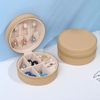 Simple Style Solid Color Pvc Jewelry Boxes sku image 6