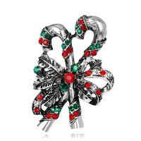 Christmas Tree Santa Brooch Boots Snowman Sleigh Bell Boutonniere Nhdr142841 sku image 13