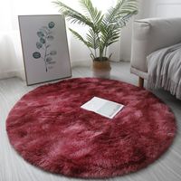 Casual Solid Color Polyester Carpet main image 3