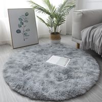 Casual Solid Color Polyester Carpet main image 6