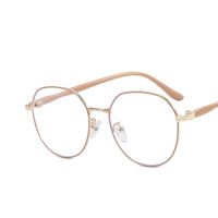 Fashion Solid Color Ac Round Frame Full Frame Optical Glasses main image 5