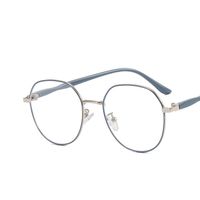Fashion Solid Color Ac Round Frame Full Frame Optical Glasses main image 4