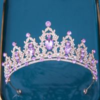 Lady Crown Alloy Diamond Crown sku image 13