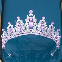 Lady Crown Alloy Diamond Crown sku image 4