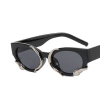 Fashion Solid Color Ac Round Frame Full Frame Women's Sunglasses main image 3
