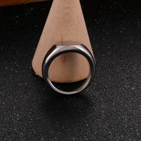 Basic Solid Color Stainless Steel Polishing Rings 1 Piece main image 3
