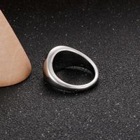 Basic Solid Color Stainless Steel Polishing Rings 1 Piece main image 10