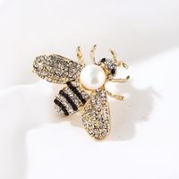 Fashion Flamingo Butterfly Shell Alloy Inlay Artificial Diamond Women's Brooches sku image 13