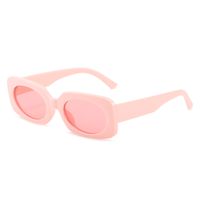 Fashion Sweet Pc Square Candy Color Full Frame Women's Sunglasses sku image 7