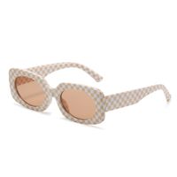 Fashion Sweet Pc Square Candy Color Full Frame Women's Sunglasses sku image 1