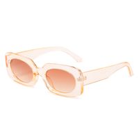 Fashion Sweet Pc Square Candy Color Full Frame Women's Sunglasses sku image 12