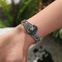 Fashion Animal Titanium Steel Plating Bracelets 1 Piece sku image 16