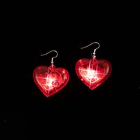 Retro Heart Shape Plastic Beaded Unisex Pendant Necklace sku image 5