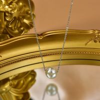 Mode Kaninchen Stern Baum Titan Stahl Inlay Künstliche Perlen Strasssteine Halskette 1 Stück sku image 2