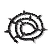 Hip Hop Geometrisch Kupfer Eingelegter Zirkon Männer Halskette 1 Stück sku image 8