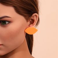 Fashion Cross Arylic Polishing Women's Ear Studs 1 Pair sku image 6