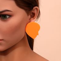 Fashion Cross Arylic Polishing Women's Ear Studs 1 Pair sku image 10