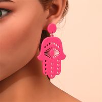 Fashion Cross Arylic Polishing Women's Ear Studs 1 Pair sku image 32