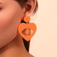 Fashion Cross Arylic Polishing Women's Ear Studs 1 Pair sku image 49