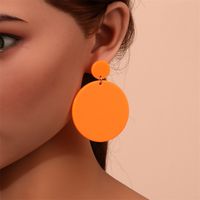 Fashion Cross Arylic Polishing Women's Ear Studs 1 Pair sku image 45