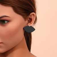 Fashion Cross Arylic Polishing Women's Ear Studs 1 Pair sku image 7
