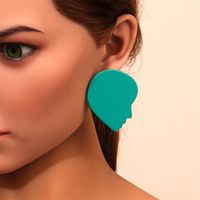 Fashion Cross Arylic Polishing Women's Ear Studs 1 Pair sku image 12