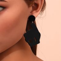 Fashion Cross Arylic Polishing Women's Ear Studs 1 Pair sku image 30