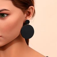 Fashion Cross Arylic Polishing Women's Ear Studs 1 Pair sku image 46