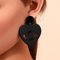 Fashion Cross Arylic Polishing Women's Ear Studs 1 Pair sku image 50