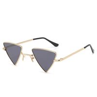 Fashion Geometric Pc Special-shaped Mirror Patchwork Full Frame Women's Sunglasses main image 5