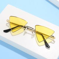 Fashion Geometric Pc Special-shaped Mirror Patchwork Full Frame Women's Sunglasses main image 3