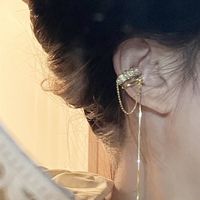 Fashion Heart Shape Alloy Plating Rhinestones Women's Earrings 1 Pair sku image 21