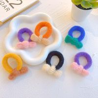 Fashion Bow Knot Cloth Handmade Hair Tie 1 Piece main image 4