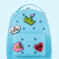 Waterproof Water Repellent Stamp School Shopping Kids Backpack sku image 19