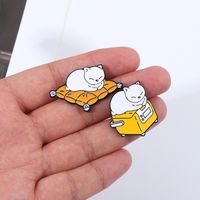 Fashion Cat Alloy Plating Unisex Brooches main image 4