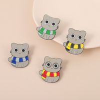 Fashion Cat Alloy Plating Unisex Brooches main image 4