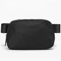 Unisex Fashion Solid Color Nylon Waist Bags sku image 3