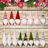 Christmas Fashion Stripe Cloth Party Hanging Ornaments 1 Piece main image 1