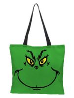 Women's Fashion Animal Letter Canvas Shopping Bags sku image 16
