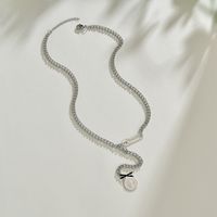 Vintage Style Round Stainless Steel Necklace 1 Piece main image 8