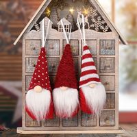 Christmas Fashion Stripe Cloth Party Hanging Ornaments 1 Piece main image 3