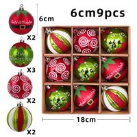 Christmas Cartoon Style Cute Christmas Tree Letter Plastic Indoor Party Hanging Ornaments sku image 2