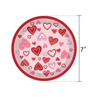 Valentine's Day Heart Shape Paper Date Tableware main image 5