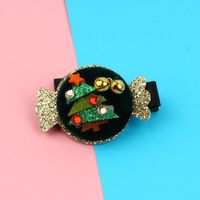 Cute Children's Candy Hairpin Christmas Tree Clip Hair Accessories sku image 9