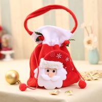 Christmas Fashion Snowman Elk Cloth Party Gift Wrapping Supplies 1 Piece sku image 9