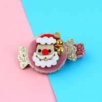 Cute Children's Candy Hairpin Christmas Tree Clip Hair Accessories sku image 8