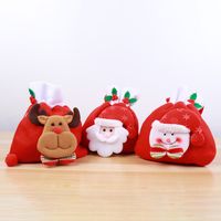 Christmas Fashion Snowman Elk Cloth Party Gift Wrapping Supplies 1 Piece sku image 11