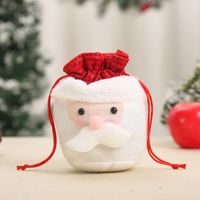 Christmas Fashion Snowman Elk Cloth Party Gift Wrapping Supplies 1 Piece sku image 22