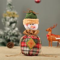 Christmas Fashion Snowman Elk Cloth Party Gift Wrapping Supplies 1 Piece sku image 30