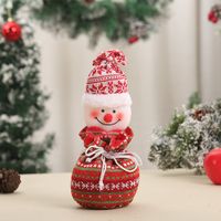 Christmas Fashion Snowman Elk Cloth Party Gift Wrapping Supplies 1 Piece sku image 36
